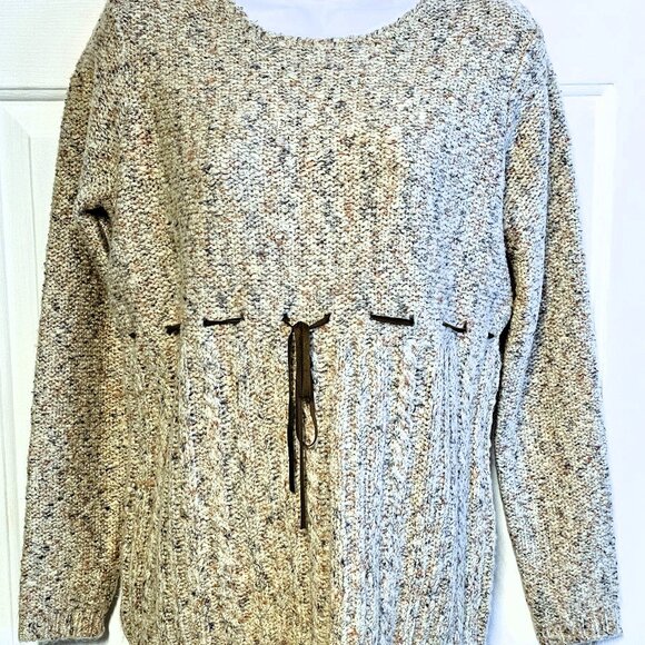 NWT Womens Boscovs Architect Baby Doll Sweater with Middle Bow Accent Small - Picture 1 of 6